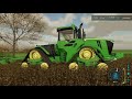 Farming Simulator 22 Gameplay: &quot;John Deere 9rx Quad Track Pulling a John Deere 2720 Tillage Tool&quot;