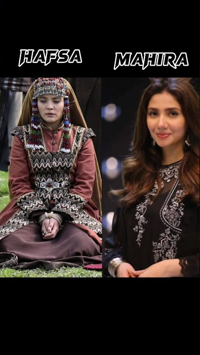 your favorite Actress 🥰 Turkish actress 🆚 Pakistani Actress #hafsa   #mahira  #youtubeshorts