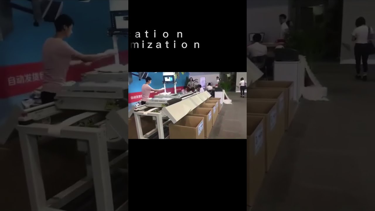 DWS System Dimension Weight And Scanner Static Automatic Sorting