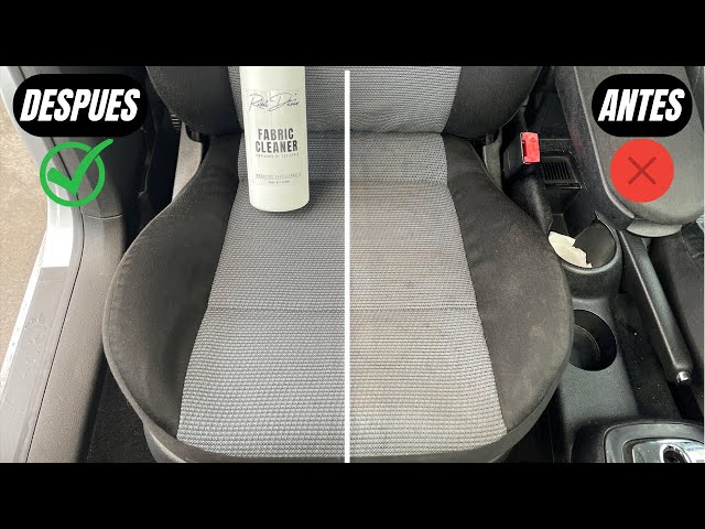 Cómo limpiar la tapicería del coche y con qué frecuencia - Lavado Suave  Hanna