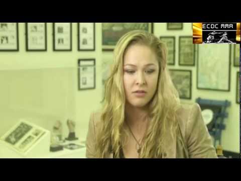 RONDA ROUSEY ON WHY SHE FIGHTS, AND HELPING OTHERS