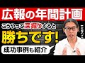 【保存版】 広報の年間計画・こうやって深掘りするんです【応用編】