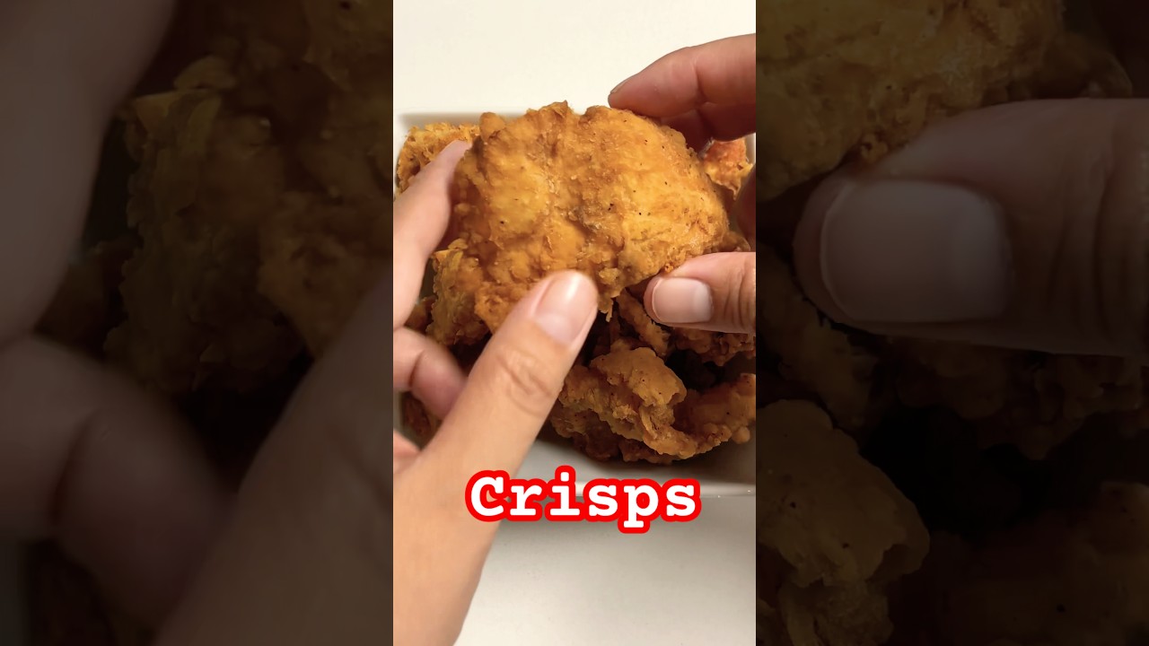 Can You Hear That Crunch?!👂🍗 