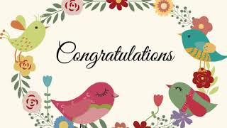 Famous Lots of love on this special day - Congratulations eCard Net Worth