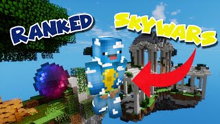 ranting about ranked skywars while playing ranked skywars