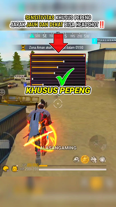 SENSITIVITAS FF TERBARU💯WORK AIM LENGKET HS TERUSSS