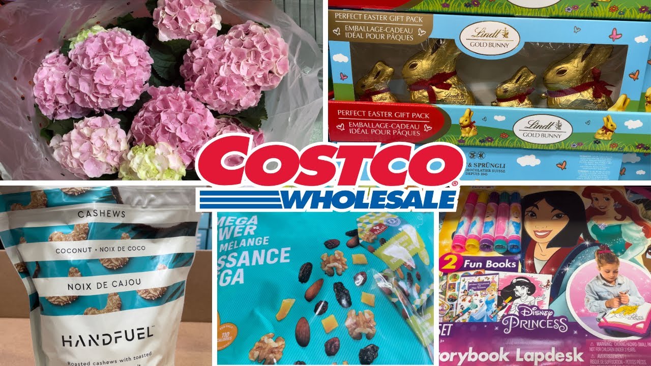 Costco sales and new products come shop with me easter chocolate on