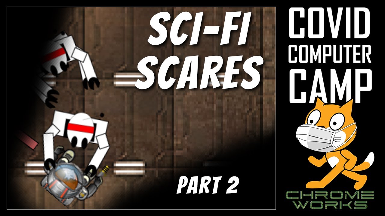 Code a Sci-Fi Horror Game in Scratch: Part 2 - YouTube
