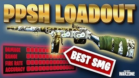 THE BEST Vangaurd PPSH Loadout in Warzone Pacific! (BEST SMG CLASS SETUP)