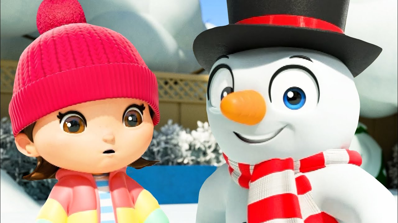 Snowman Song - Christmas | Lellobee 🐝 | Nursery Rhymes For Kids - YouTube