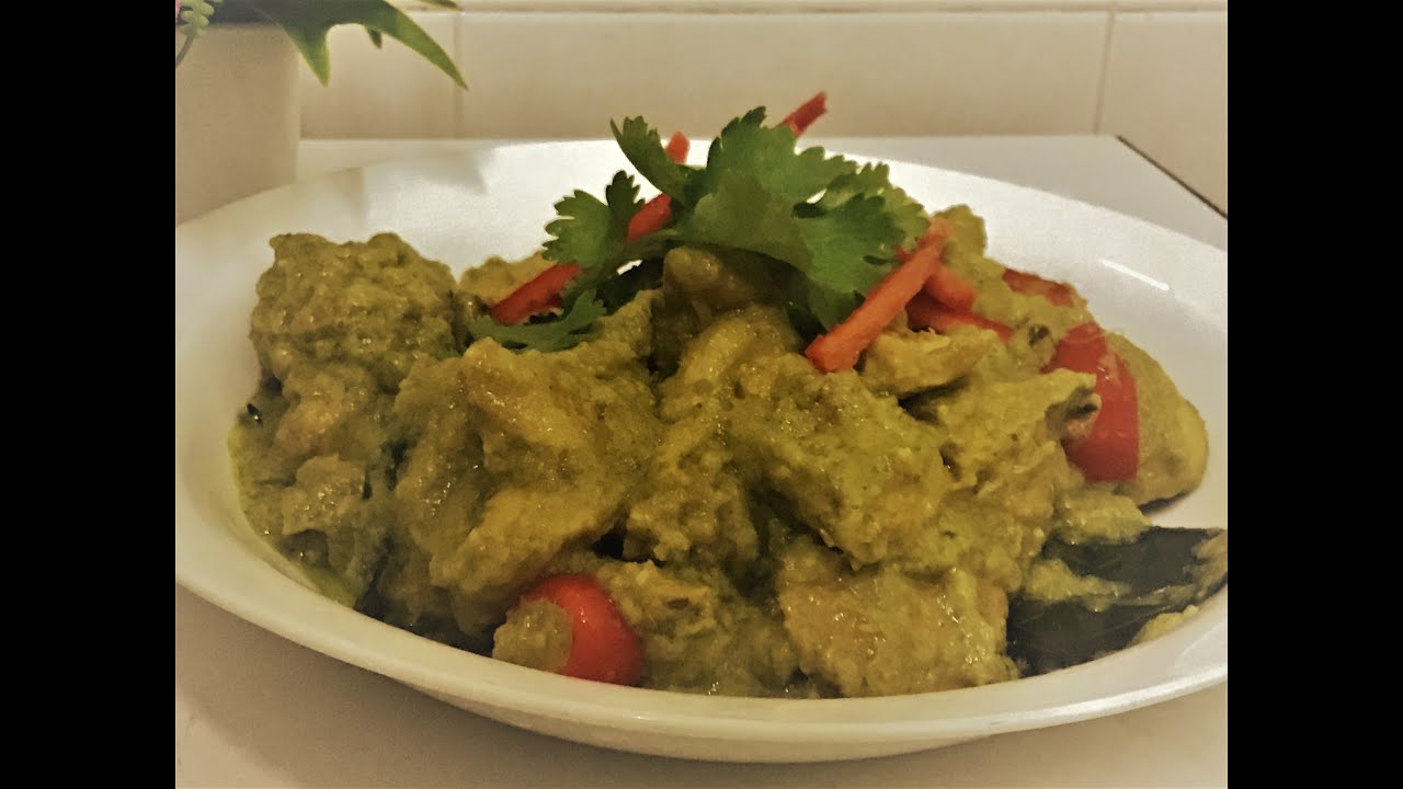 GREEN THAI CHILLI CHICKEN YouTube