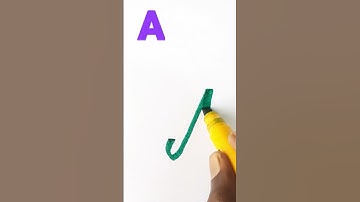 "A" calligraphy/chisel sketch pen