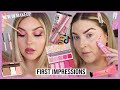 full face of NEW MAKEUP 🤑 first impressions 💞 viral makeup & more