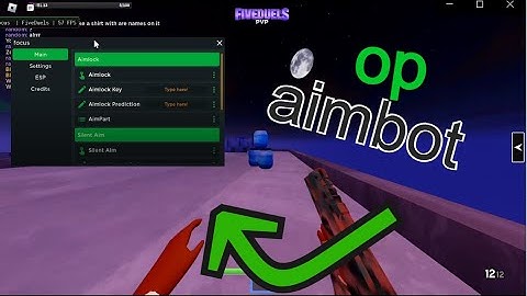 !!NEW!! ROBLOX AIMBOT SCRIPT [five duels] and other games