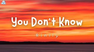 Rinily – You Don’t Know (Lyrics) | Romantic Love Song | iceCraker
