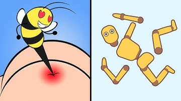 Help Me Tricky Puzzle Vs RagdollBreak 🧸🐝🐛👾🦿 Max All Levels Android iOS Gameplay Ep 75