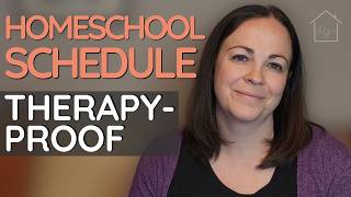 Realistic Homeschool Schedule for ADHD, Autism & Dyslexia Appointments