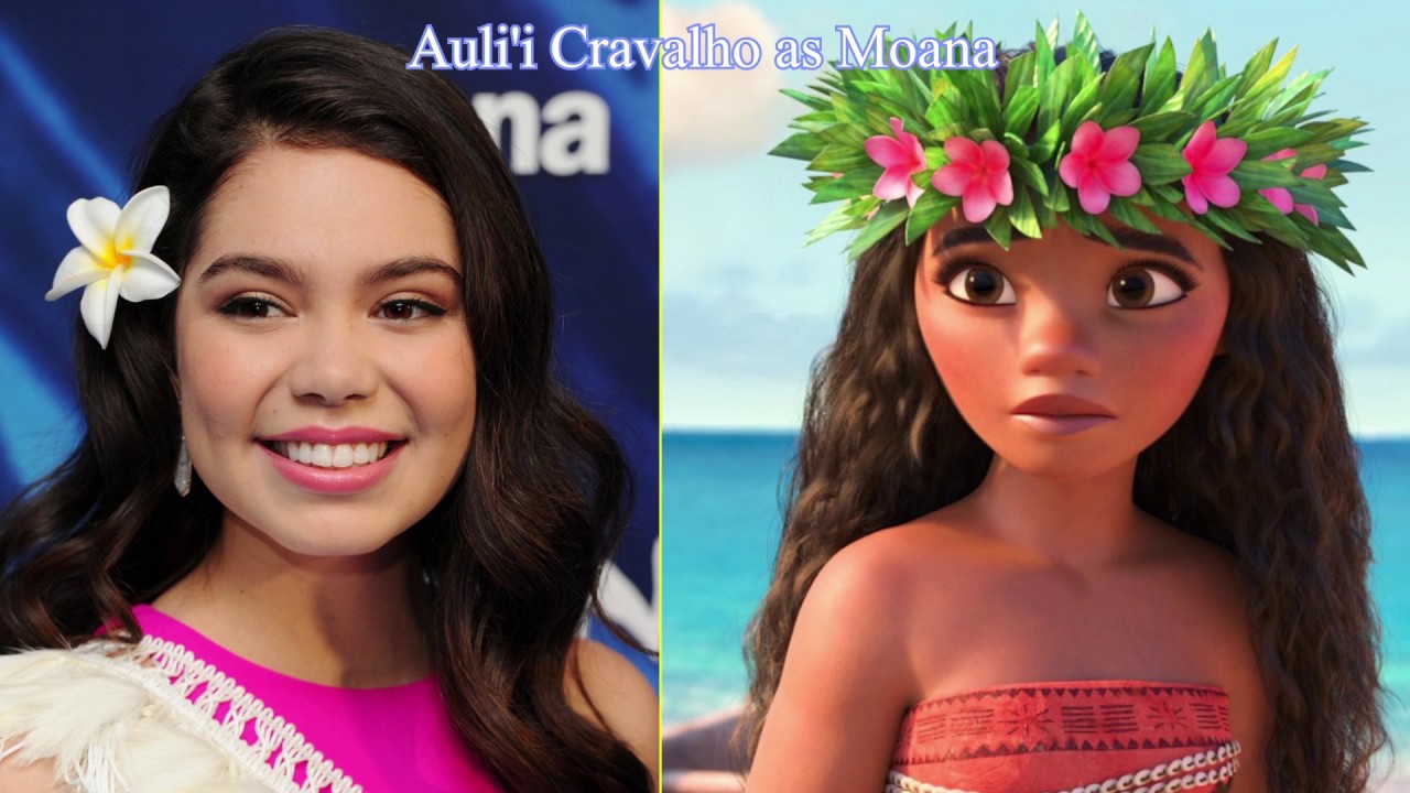 Moana Cast The Voices Behind Moana Youtube