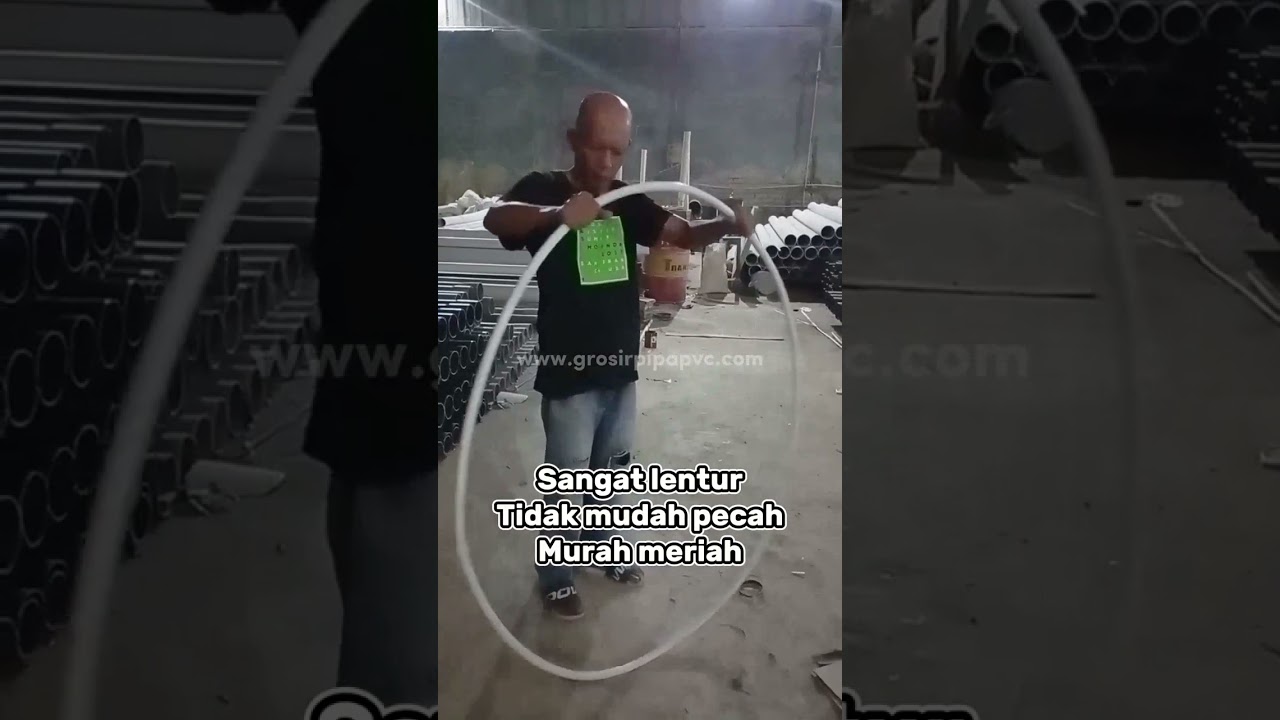 Video Tes Lentur Pipa PVC, HDPE, PPR, Conduit - Grosir & Supplier Jakarta, Bisa Kirim se-Indonesia