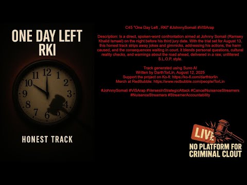 C45 One Day Left Rki Johnnysomali Visarap C45 One Day Left Rki Johnnysomali Visarap