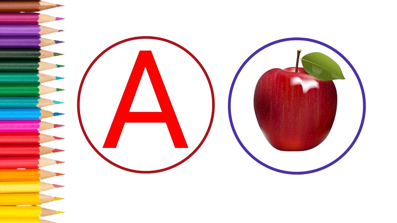 a for Apple , B for Ball | Alphabet Learn To Write | Kids Learning ...