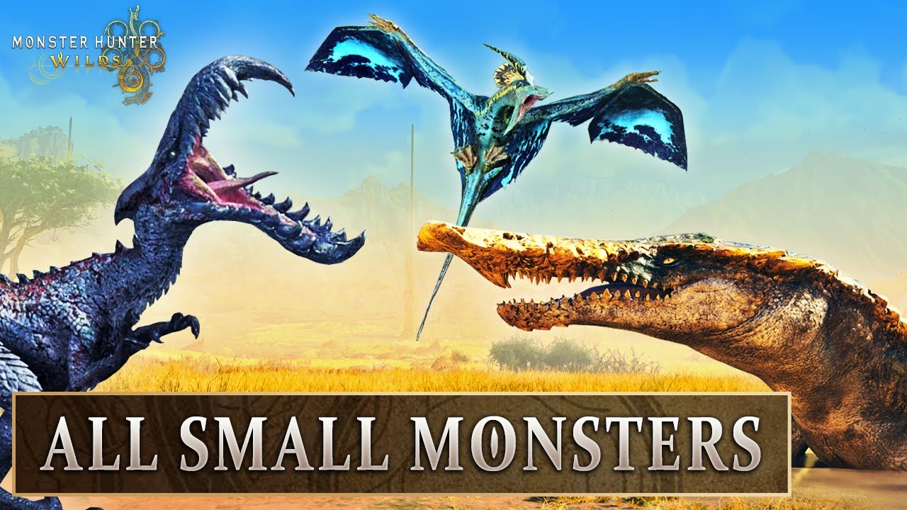 All Small Monsters in Monster Hunter Wilds