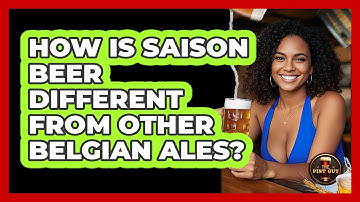 How Is Saison Beer Different From Other Belgian Ales? - The Pint Guy