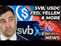 Crypto News: SVB Collapse, USDC, ETH, SEC, Fed &amp; MORE!