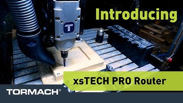 Introducing the Tormach xsTECH PRO Router