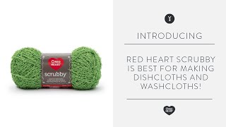 Red Heart Scrubby is Best for Making Dishcloths and Scrubbies!