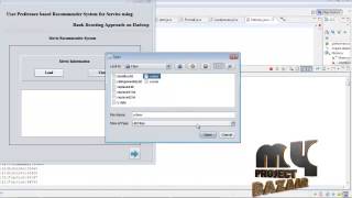 Final Year Projects 2015 | KASR: A Keyword-Aware Service Recommendation Method