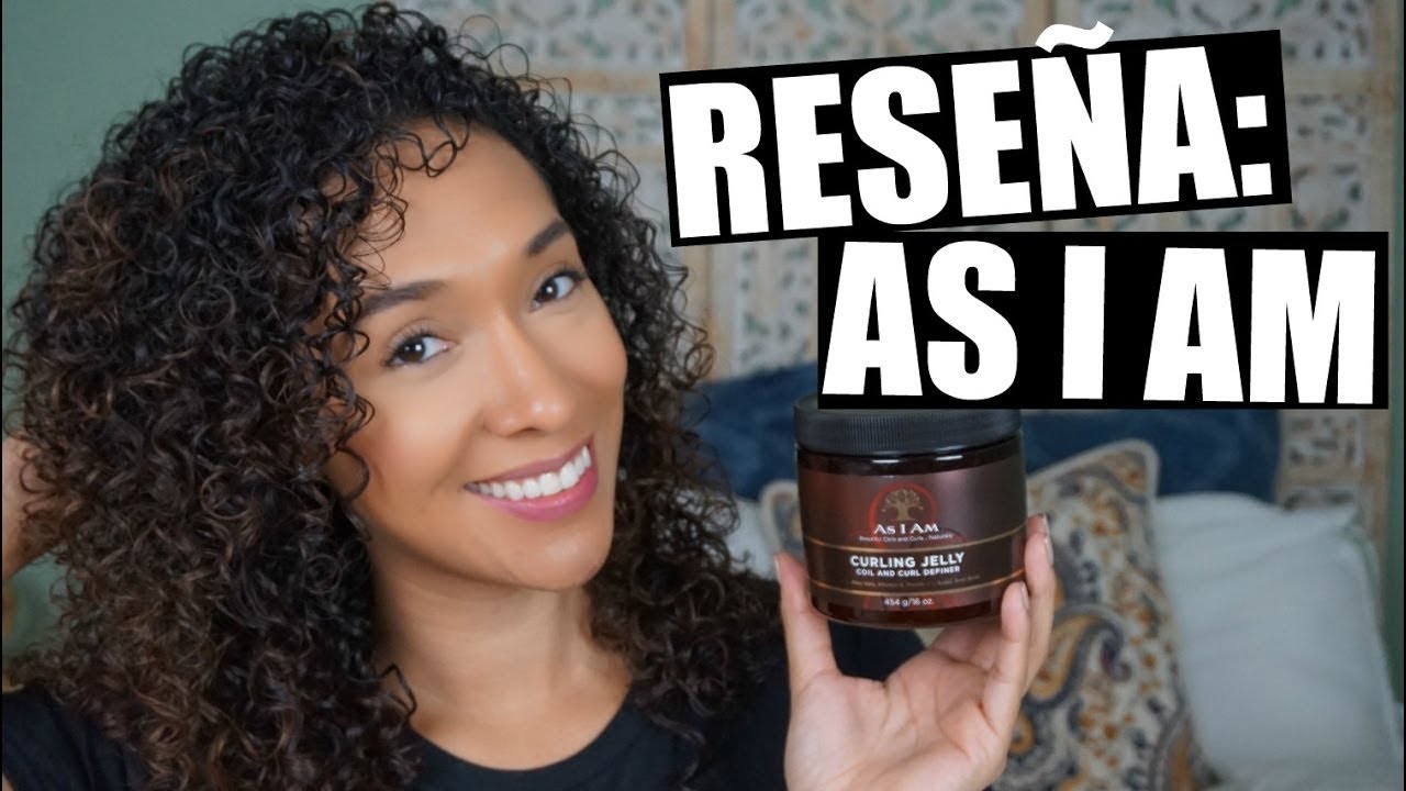 As I Am Curling Jelly Fijador Hidratante Alarga El Rizo 8oz