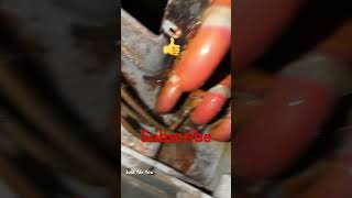 AC is not cooling. Copper pipe is frozen. Dirty coil.