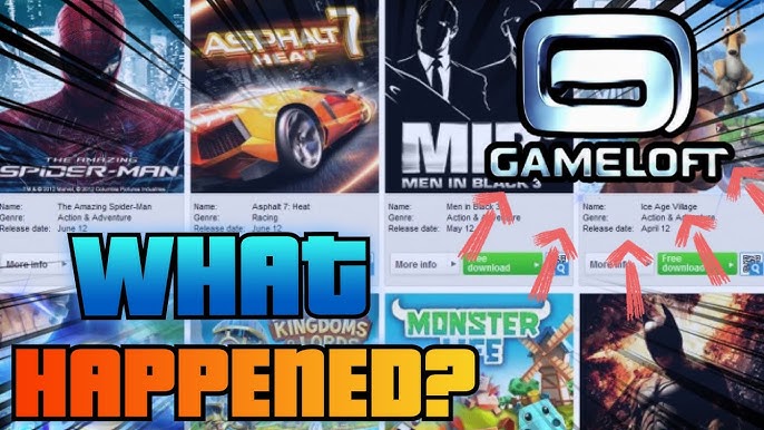 GAMELOFT is losing its grip on Mobile Gaming