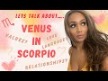 Venus in scorpio 