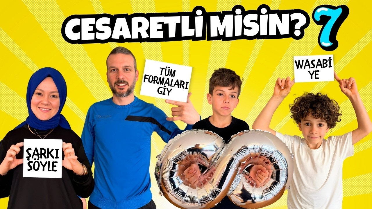 ŞİMDİ NANEYİ YEMEDİN Mİ SEN? ! CESARETLİ MİSİN 7. BÖLÜM