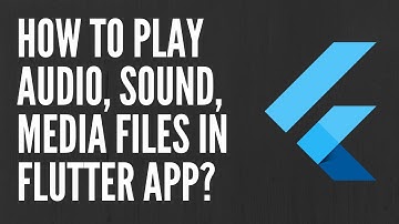 How to play audio, sound, media in Flutter App? || Android App || iOS App