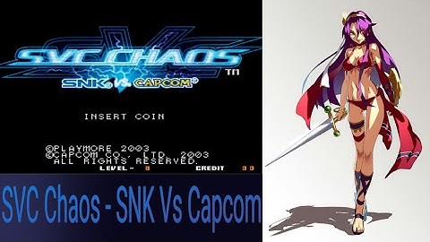 SVC Chaos - SNK Vs Capcom - Athena Gameplay Completa