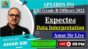 Data Interpretation Tricks Part-4 | Mission SBI PO 2022 | Amar Sir
