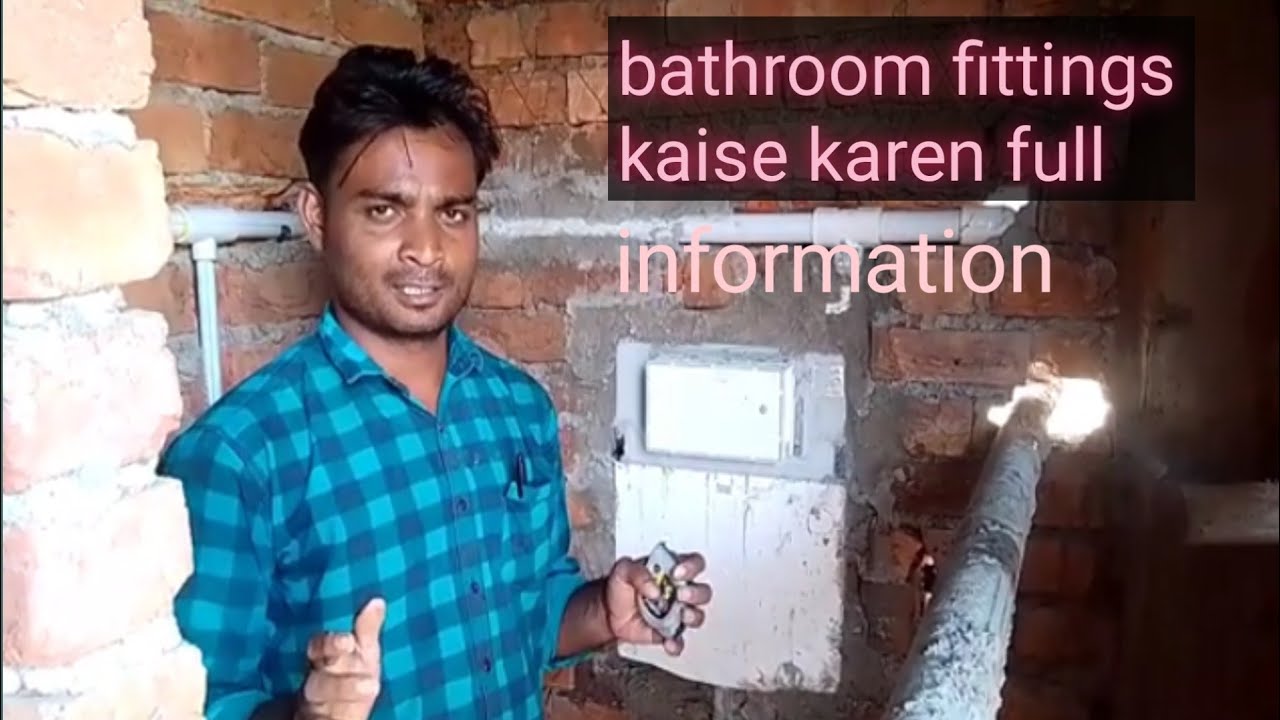 Bathroom Fittings Kaise Karen Full Information||Urinal And Wash Basin # ...