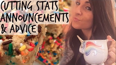 VLOG 21: Cutting Stats, Announcements, & Accountability Advice
