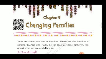 NCERT STD 4 EVS CHAPTER 9 CHANGING FAMILIES PART 1