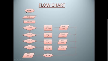 compute area using switch