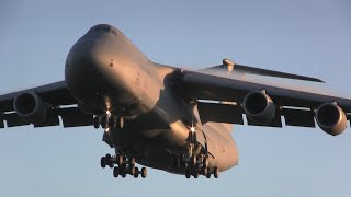 Lockheed C-5M Super Galaxy - Landing & Takeoff