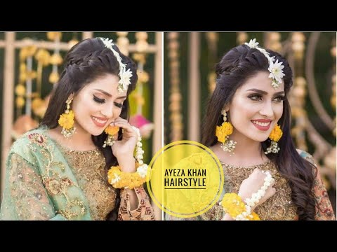 ayeza-khan-inspired-hair-tutorial-/-mehndi-hairstyle-||-easyhairstyles