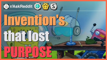 What’s an invention that’s still around today but lost sight of its original purpose? - r/AskReddit