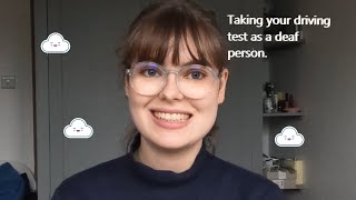 Taking your driving test when you're deaf United Kingdom [CC]