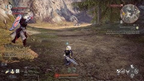 Bless Unleashed PS4 Console Open World PVP 2 Crusader vs 2 Priest Random Encounters