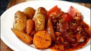 Sunday Dinner Oven Pork Chops | BEST IN THE WORLD | SUNDAY ROAST DINNER | PORK CHOPS RECIPE !!
