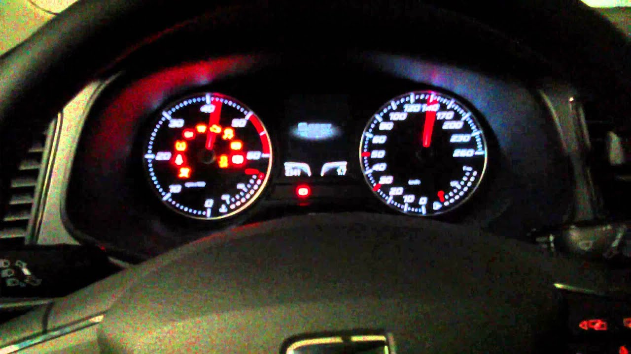 Seat Leon 5F - Zeigertest